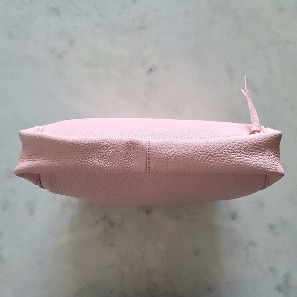 BY FAR Cush Flat Grain Leather Bag, Pink, NWT - Picture 15 of 16